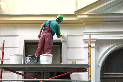 Peinture façade La Madeleine